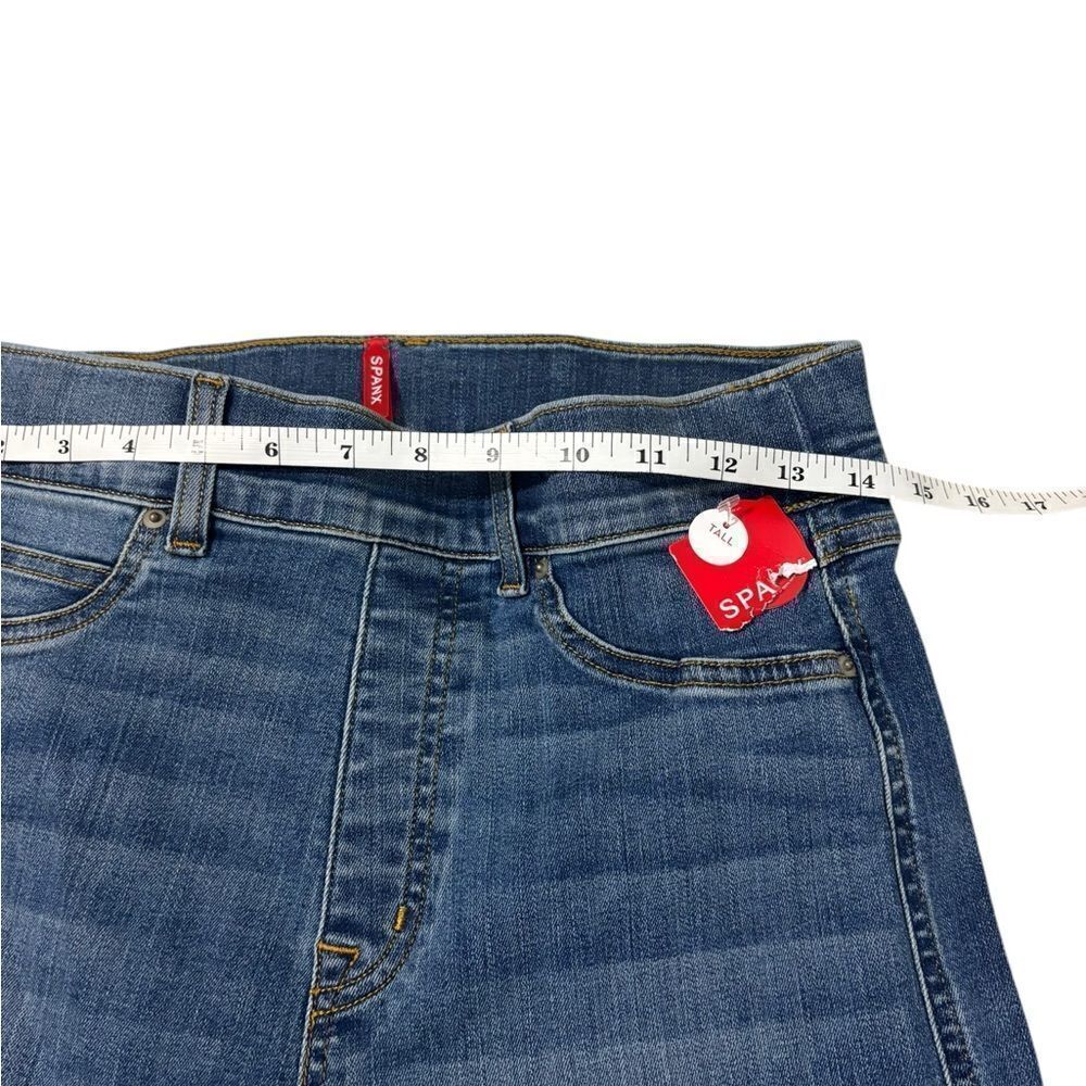 SPANX NWT Seamed Front Wide Leg Jeans Sz Medium - Picture 6 of 7